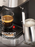 Gevi Espresso Machine High Pressure,Compact Espresso Coffee Machines with Milk Frother Steam Wand,Professional Coffee,Cappuccino,Latte Maker