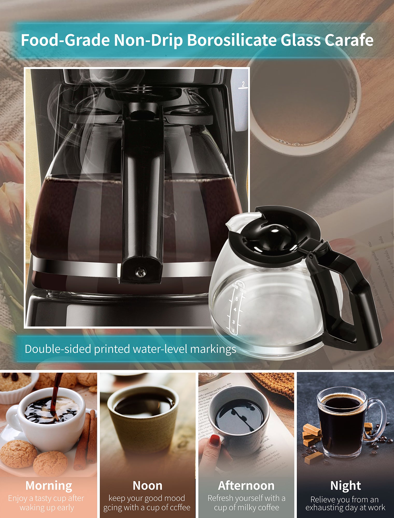 Gevi 5 Cups Small Coffee Maker, Compact Coffee Machine with Filter, Warming Plate and Coffee Pot,New Condition