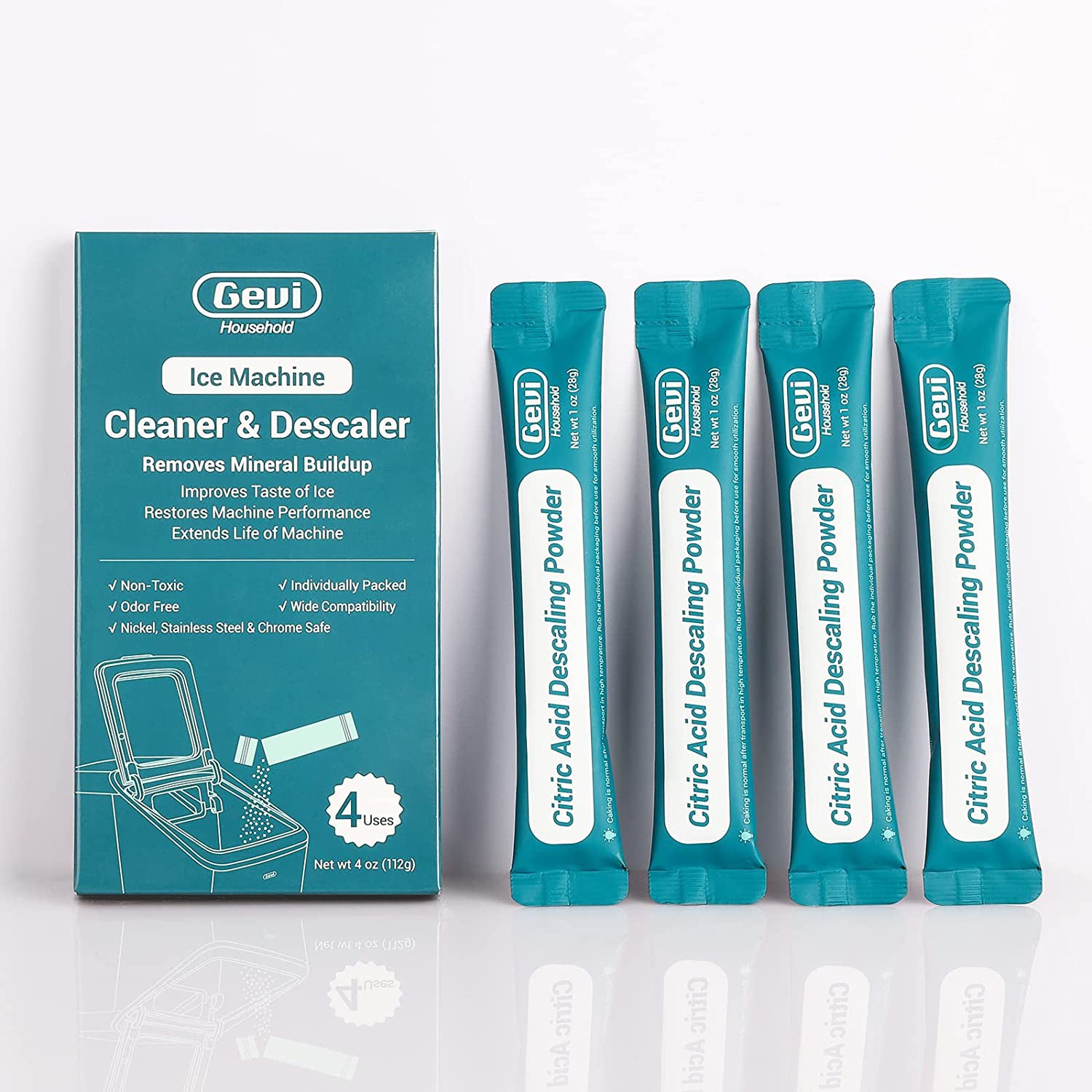 Gevi Household Ice Maker Cleaner & Descaler