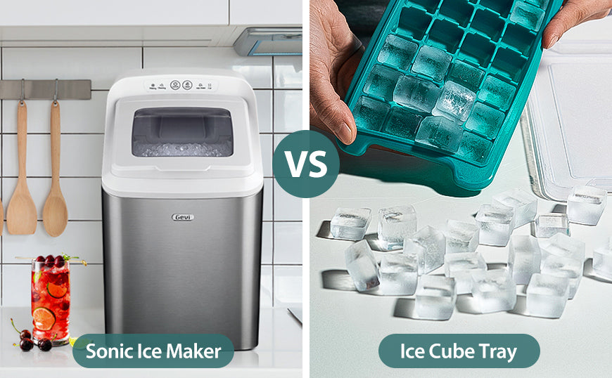 Two Ways to Make Ice at Home (Sonic Ice Makers VS Ice Cubes From Trays)