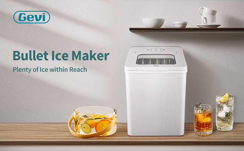 Gevi Household Countertop Nugget Ice Maker Machine Review - Best Portable  Ice Maker for RV 