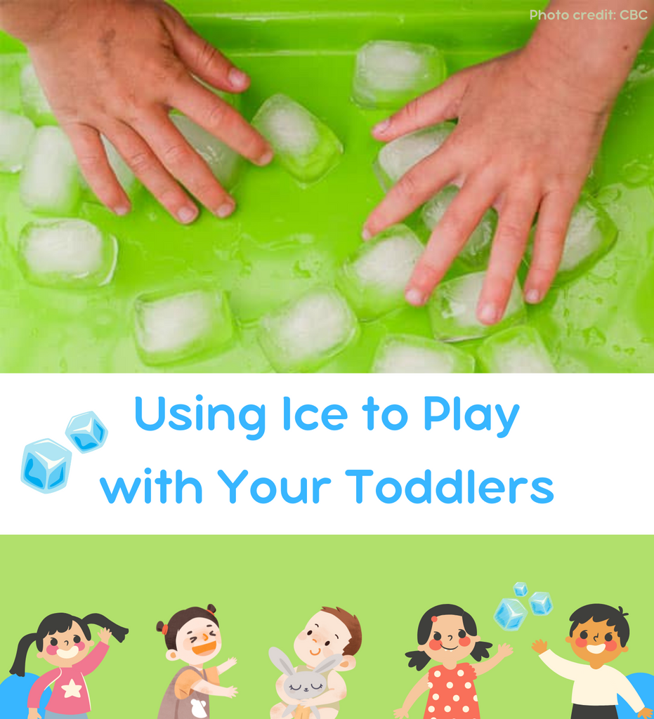Using Ice to Play with Your Toddlers