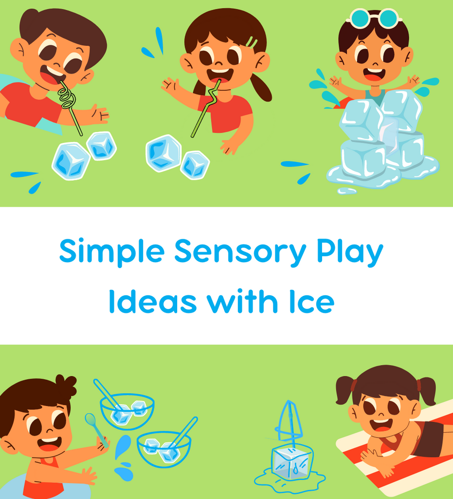 Simple Sensory Play Ideas with Ice