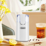 Gevi Electric Coffee Grinder and Spice Grinder with Stainless Steel Blades, White
