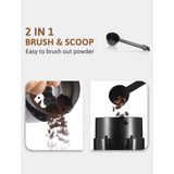 Gevi Electric Coffee Grinder and Spice Grinder with Stainless Steel Blades, White