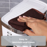 Gevi 20 Bar Espresso Machine, Coffee Maker with Milk Frother，White