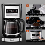 Gevi Programmable Brewing System 12-Cup Drip Coffee Makers