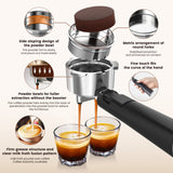 Gevi Espresso Machine 20 Bar High Pressure,Compact Espresso Machines with Milk Frother Steam Wand