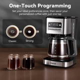 Gevi Programmable Brewing System 12-Cup Drip Coffee Makers
